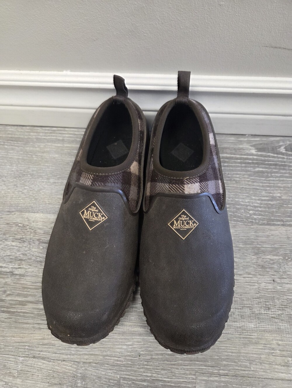 Womens Brown Slip-On Waterproof Clog, MUCK Boot Company, Size 6